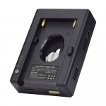 NP-F V Mount aku muunduri adapterplaat Sony NP-F970 F750 F550 jaoks Canoni 5D2 5D3 DSLR-kaamera LED-valgusmonitori jaoks 1 pcs