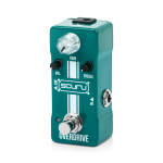 SCURU Guitar Overdrive Effects Pedal GAIN/VOL/TREBLE DC 9V 6,35mm sisend/v&auml;ljundliides d&uuml;naamiline tumeroheline v&auml;rv