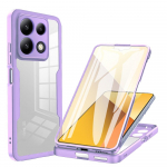 Vedelas silikoonist 360-kraadine h&uuml;briid&uuml;mbris Xiaomi Redmi Note 13 5G 13 Pro 4G Plus 12S 4G 11 Pro 5G Protect p&otilde;rutuskindel t&auml;ielik kaitsekate Redmi Note 13 4G