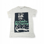 Koszulka T-shirt męski okrągły dekolt SPENCER'S NADRUK S