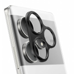 Realme GT Neo 6 SE 3 2T 3T Pro 5G luksuskaamera jaoks, &uuml;mmargune metallist objektiivklaas, kriimustusvastane korpuse kaane kaitse, r&otilde;ngaskaitse kaitse GT Neo2 must