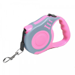 Sisset&otilde;mmatav koerarihm sasipuntravaba raskeveokite jalutusrihm libisemisvastase k&auml;epideme peatamise ja lukustatava tugeva nailonlindiga koerarihmaga, kokkut&otilde;mmatavad lemmikloomatarbed 3M roosa