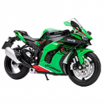 1/12 Kawasaki ZX-10R mootorrataste autom&auml;nguasjade mudeli sulami survevalu koos heli ja valgusega tagaratta vedrustus S&otilde;idukite mudelid koguvad kingitusi roheline