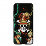 Telefoni&uuml;mbris Samsung Galaxy S24 S23 iPhone 15 14 Xiaomi Redmi Note 13 12 11 8 10 9 Pro Max X XR OPPO jaoks Huawei Roronoa Zoro Anime Luffy One Piece Cover for Samsung Galaxy S24