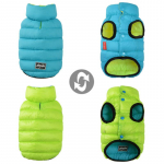 Koerte veekindlad &uuml;mberp&ouml;&ouml;ratavad riided koerte talvised sulejope v&auml;ikestele ja keskmistele suurtele koertele kutsikas paksud soojad r&otilde;ivad lemmiklooma riided prantsuse buldog M