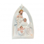 P&uuml;ha perekond Vaigust kujuke, Kristuse s&uuml;ndimise advendikuju Joosep Neitsi Maarja Jeesuse S&uuml;nd skulptuur Kodukontor T&ouml;&ouml;laua kaunistus Ornament valge