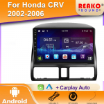 Honda CR-V CRV 2001 - 2006 jaoks Android Autoraadio Multimeediapleier IPS-ekraan Navigatsioon GPS CarPlay Stereo 2 DIN Peaseade 4 core 1GB+32GB carplay