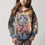 T&uuml;drukute koobastega koomiksikassiga lasteprindiga t&uuml;drukute riided vanuses 1 kuni 12 aastat Mugavad pikkade varrukatega topid Lasteriided 100CM