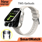 UUS Peakomplekt Smart Watch Kaks &uuml;hes Juhtmevaba Bluetooth Topelt Peakomplekt K&otilde;ne Tervis Verer&otilde;hk Sport BT Muusika Nutikell BT