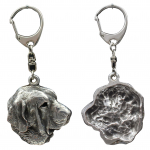 Spanish Mastiff, Mast&iacute;n Espa&ntilde;ol - Silver-plated key ring with a dog in a gift box, handbag decoration, backpack pendant by Art-Dog brand
