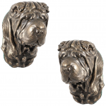 Shar Pei - Dog statue, hanging bust, unique decoration for dog lover by Art-Dog brand