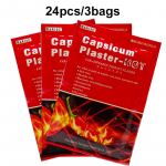 8/24/40/80 tk Valu leevendav plaaster Kapsaitsiinplaaster Selja kaela &otilde;la jaoks Hiina taimne liigeseplaaster 24pcs/3bags