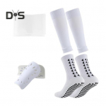 Jalgpalli noorte s&auml;&auml;rekaitsmed silikoonvarrukatega S&auml;&auml;revarrukad Sokid Kerged kaitsevarustus Jalgpalli s&auml;&auml;rekaitsmed lastele valge