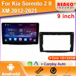 Androidi multimeedia Kia Sorento 2 II XM 2012-2021 autoraadio traadita Carplay stereonavigatsiooniekraanile 2 Din GPS WIFI 4 core 1GB+32GB carplay