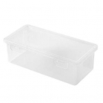 Pliiatsikarp Eriti suure mahutavusega, l&auml;bipaistva disainiga virnastatav pliiatsihoidja, kinni keeratav kaanega pliiats