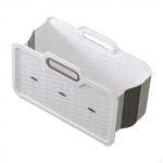 Multi Purpose Rectangular Handy Basket with Wheel for Office Bedroom Fishing Single barrel