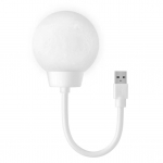 Intelligentne h&auml;&auml;ljuhtimine Moon Ball &ouml;&ouml;valgusti kohandatav taimer USB laadimine Magamistoa voodilamp no voice control