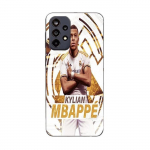 Coque Maniacase pourSamsung Galaxy A23 Kylian Mbappe Real Madrid wallpaper celebration