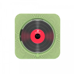 Kaasaskantav CD-m&auml;ngija Seinale kinnitatav LED-ekraan Stereo Bluetooth-muusikam&auml;ngijad IR-kaugjuhtimispuldiga FM-raadio USB TF-kaardi taasesitus. US Plug roheline
