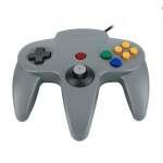 Manette jeu Gaming Contr&ocirc;leur pour Nintendo 64 N64 System -gris