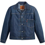 Levis pestud &uuml;hen&ouml;&ouml;biline pikkade varrukatega teksajakk meestele Sinine A3174-0001 XS