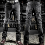 Tuulekindlad mootorrataste v&otilde;idus&otilde;idu teksad vabaaja p&uuml;ksid meeste motokrossi maastikul p&otilde;lvi kaitsvad p&uuml;ksid S