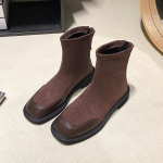 moodsad pahkluu naiste saapad, keskmise kontsaga, kandilise varbaga kingad, talv 2025 trend, uued vabaajajalatsid Elegantsed pumbad Tursked Botas Mujer 35 must