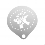 Koogi &scaron;abloon Latte Art &scaron;abloonid, korduvkasutatavad kohvikaunistuste &scaron;abloonid Gift Box