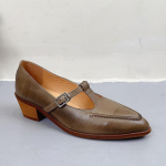 Moodsad lehmanaha Mary Jane kingad t&auml;isnahast lambanahast madalad kingad pandlaga vabaaja jalutusk&auml;igud retro naiste kingad teravaotsalised elegantsed 35