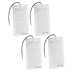2 istet 4 padja 3 tasandit 12V Auto Soojendus Istmekate Talvine Soojenduskate Padi Auto Soojendusega Istmepadjad S&uuml;sinikkiust Universaalne white