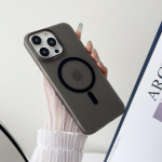 &Uuml;li&otilde;huke l&auml;bipaistev magnetiline telefoni&uuml;mbris iPhone'i 16 15 14 13 12 11 Pro Max iPhone16 juhtmevaba laadimise jaoks, taga l&auml;bipaistev kate iPhone 16 Pro Max valge