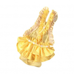 Lemmiklooma menstruatsioonip&uuml;ksid Naiste koera l&uuml;hikesed p&uuml;ksid m&auml;hkme kutsika f&uuml;sioloogilised p&uuml;ksid lemmikloomade aluspesu p&uuml;ksid v&auml;ikestele keskmistele t&uuml;drukute koertele heleroosa v&auml;rv