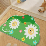 Armas v&auml;ike v&auml;rske tualettruumi vannitoa p&otilde;randamatt vannitoa ukse imav jalamatt libisemiskindel imitatsioonka&scaron;miirvaip 40 * 60Cm thickened imitation cashmere