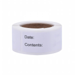 150 tk/rull-toidu s&uuml;gavk&uuml;lmiku sildid Kleebised Hoiustamine K&uuml;lmkapp Toidu kuup&auml;evasildid must