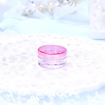 50 tk kaasaskantav mini plastikust t&uuml;hi kreemipudel purgid Nail Art lauv&auml;rvi meigikohver n&auml;okreemi huulepalsami konteiner 3g puhas