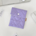 Mini-meigi-huulepulgahoidja Rahakoti kott Sanitaarpadja kott Naiste Tampooni hoiukott Salvr&auml;tik Kosmeetikakotid Korraldaja T&uuml;drukud