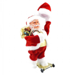 J&otilde;ulukoristus Elektriline Rula J&otilde;uluvana Muusika Nukk Kodu jaoks 2025 Navidad J&otilde;ulud Lauakaunistus Uusaasta Kingitus punane