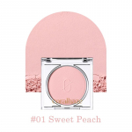 CORALHAZE Soft Blur Cheek 3.9g, Soft_Blur_Cheek, Smooth_Blusher, Make-up, Korean Cosmetics, Kbeauty, sample #01 Sweet Peach
