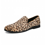 2024 Mokassiinid Kingad Mehed Leopard Mood Meeste Vabaaja Kingad Mugav Br&auml;nd &Auml;ri S&otilde;itmiseks Meeste Kingad Mokassiinid Mehelikud Ametlikud Mokassiinid 38 leopard