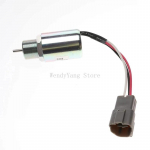 SA-3725-12 30A87-00040 K&uuml;tuse v&auml;ljal&uuml;litus solenoid Mitsubishi L2E L3E S3L S4L mootorile Volvo EC15 Toro 223D Mahindra 12VDC CHINA