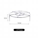 304 roostevabast terasest &uuml;mmargune poti auruti riiul pelmeenide jaoks riisi aurutusv&ouml;&ouml; riiul koduk&ouml;&ouml;gi toiduvalmistamise tarvikute jaoks