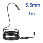 5,5 7 mm Android Endoscope 3 in 1 USB/Micro USB/ Type-C borescope kontrollkaamera Veekindel nutitelefoni jaoks