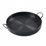 Korea grillpann mittekleepuva kattega &uuml;mmargune BBQ-pann praepann sise- ja v&auml;listingimustes k&uuml;psetamiseks 40 cm / 35cm / 13.78in