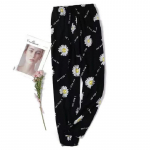 Naiste suvised puuvillased siidist s&auml;&auml;sevastased lahtised Beach Bloomers pidžaamap&uuml;ksid One Size (90-140 lbs)