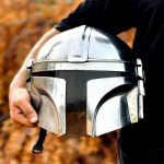 Mandaloriaani kiiver Star Wars Boba Feti kiiver Cosplayks Keskaegne r&uuml;&uuml;tlikiiver Parim kingitus talle |Poiss-s&otilde;bra kingitus