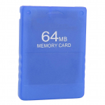 PS2 jaoks 64MB m&auml;lukaart Kiire m&auml;ngum&auml;lukaart toetab k&otilde;iki m&auml;nge ja FMCB1.966Blue sinine