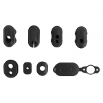 Elektrilise t&otilde;ukeratta tolmukork Ninebot F20 F25 F30 F40 aku laadimisporti suletud poolusega piduripordi kaardiliini silikoonh&uuml;lss