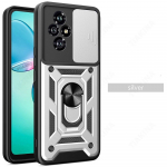 Magnetr&otilde;ngaga jalglaud Funda Honor 200 Pro 5G 90 Lite X5 Plus X6A X9A Magic 5 6 Pro 5G &uuml;mbris libistatava objektiivi soomuskattega for Honor 200 5G must