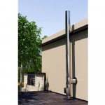 ADAM DW Double-wall system chimney fi 200 - on a foundation