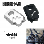 Honda NC750X CB500X jaoks BMW R1200GS F850GS MotorcycleUniversal 28mm 1 1/8 22mm 7/8 juhtraua p&uuml;stiku kinnitusk&auml;epide 28mm Black